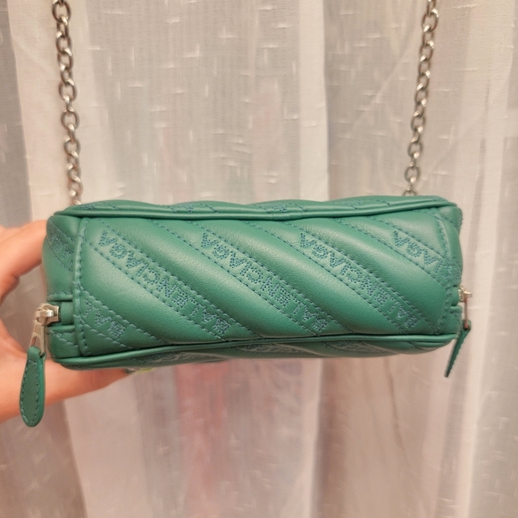 Balenciaga Blanket Reporter Camera Shoulder Bag Green - Picture 14 of 17